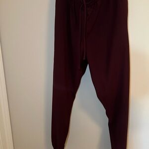 Express Men's Deep Burgundy Joggers